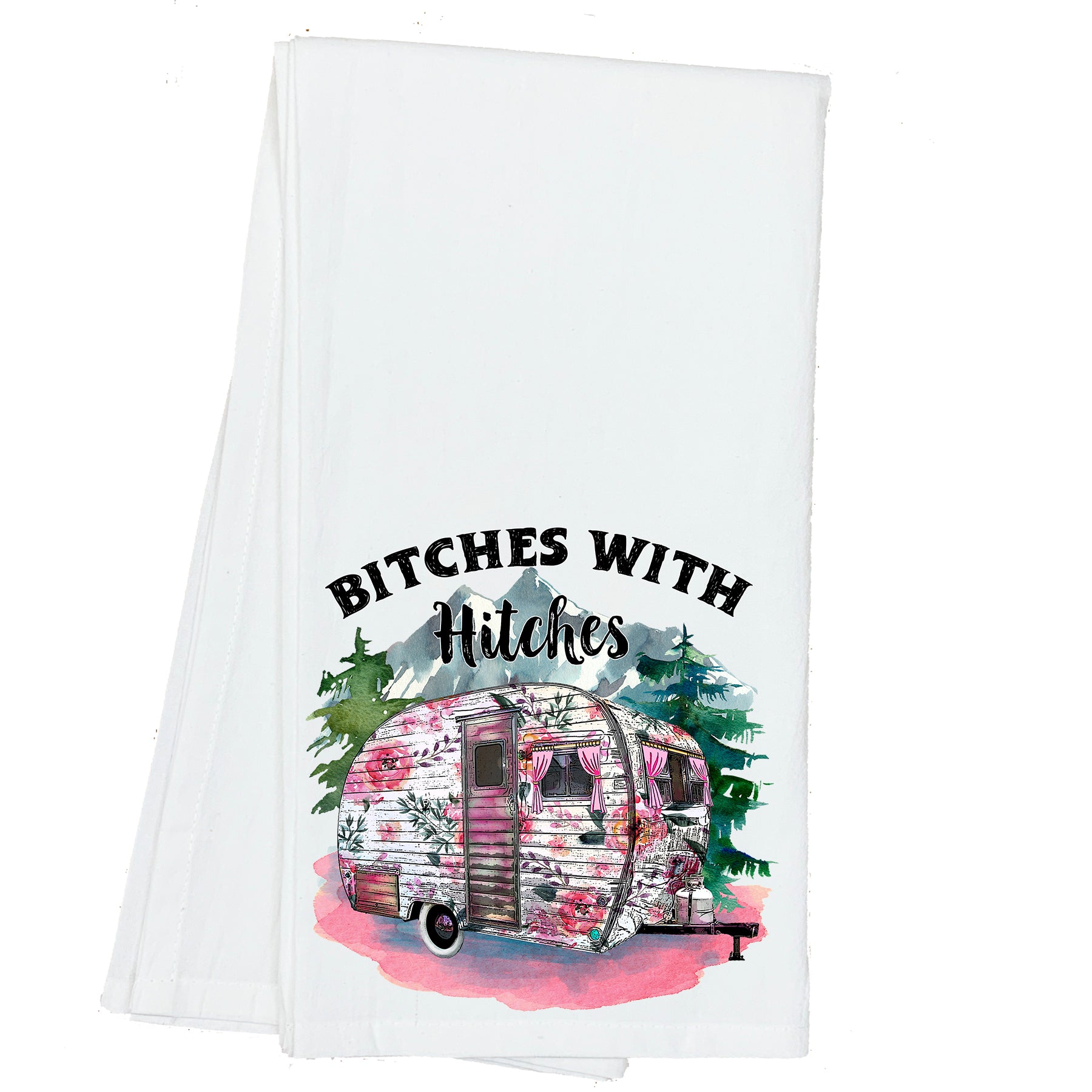 Bitches with Hitches Towel