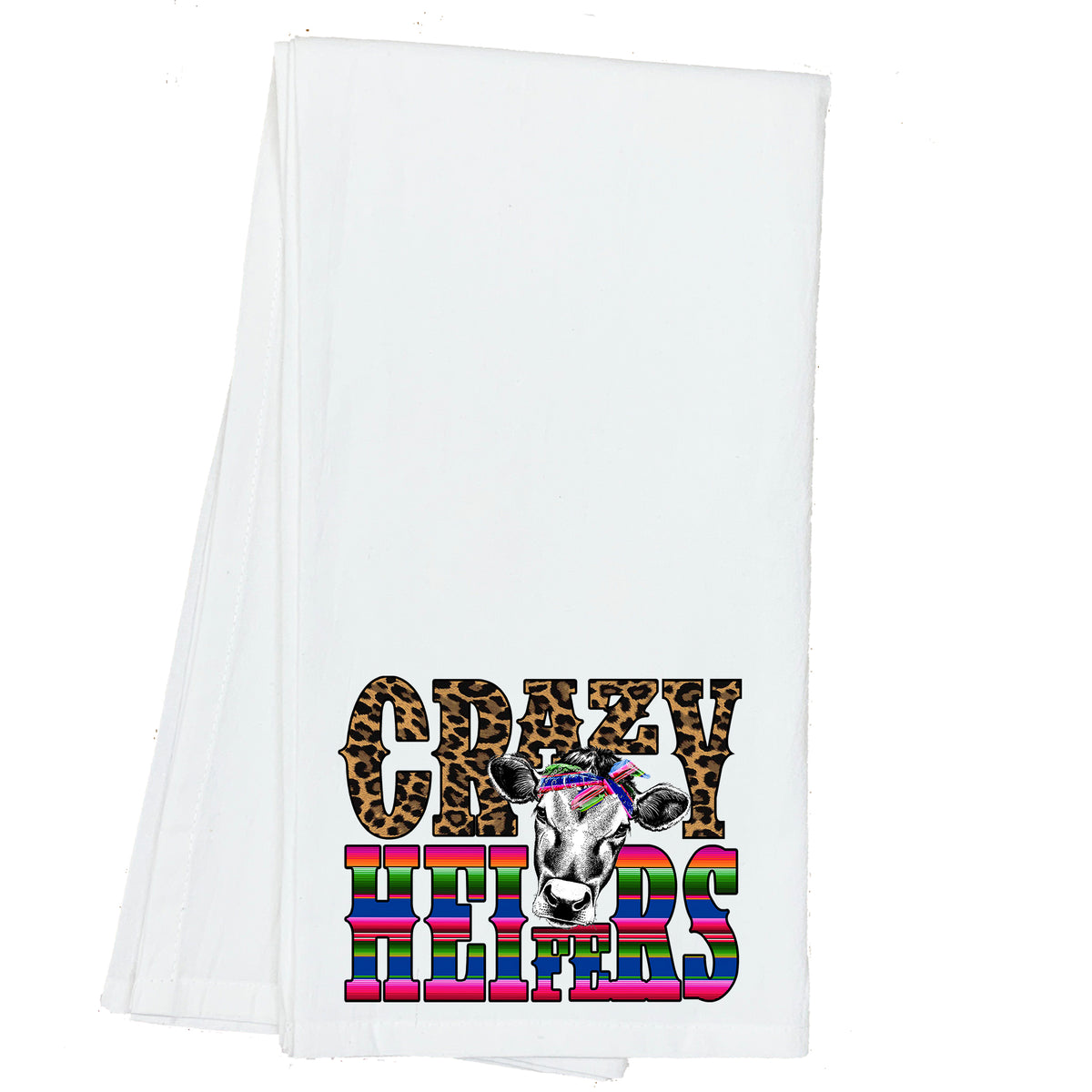 Crazy Heifers Cow Towel