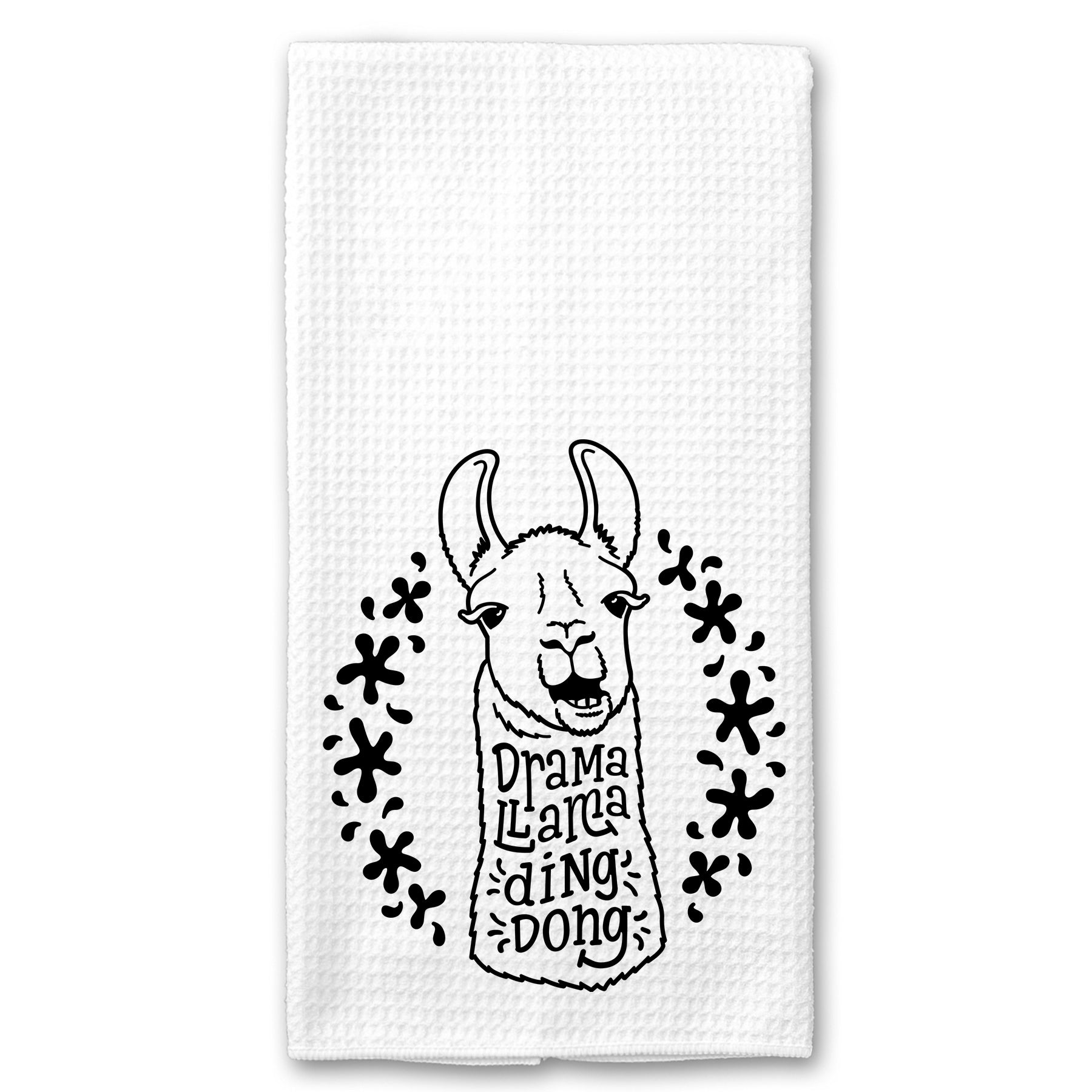 Drama Llama Ding Dong Towel