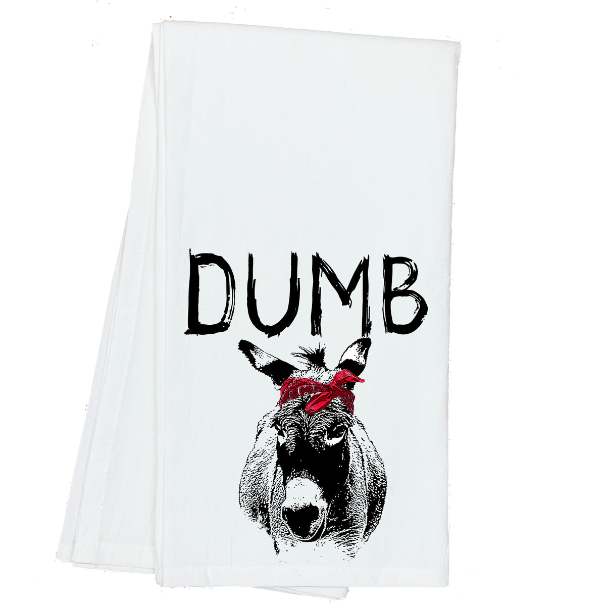 Dumb Ass Donkey Towel