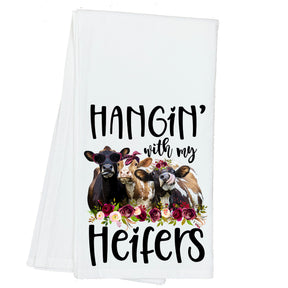 Hangin' with my Heifers Cow Towel