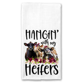 Hangin' with my Heifers Cow Towel