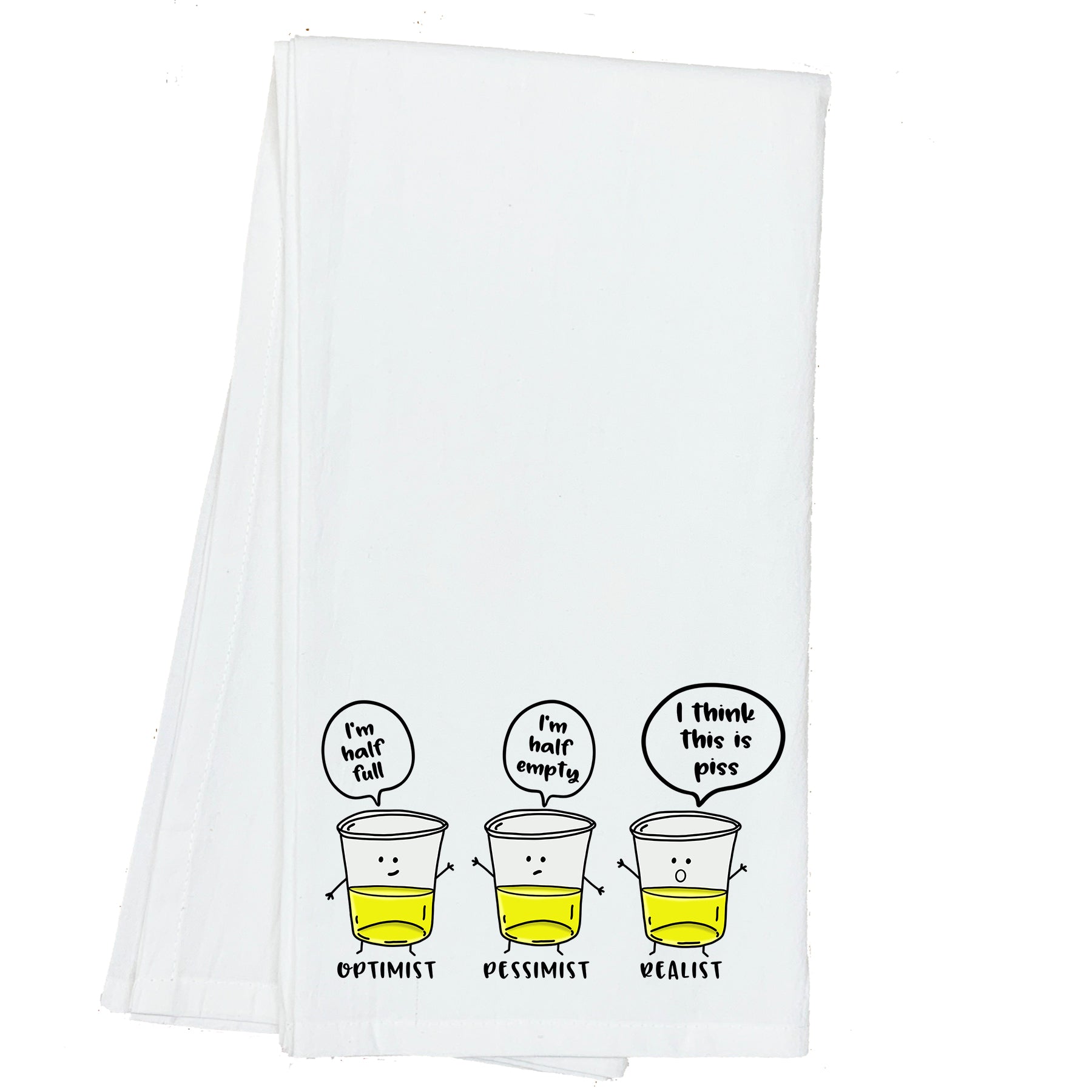 Optimist, Persist, Realist Towel