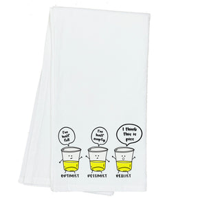 Optimist, Persist, Realist Towel