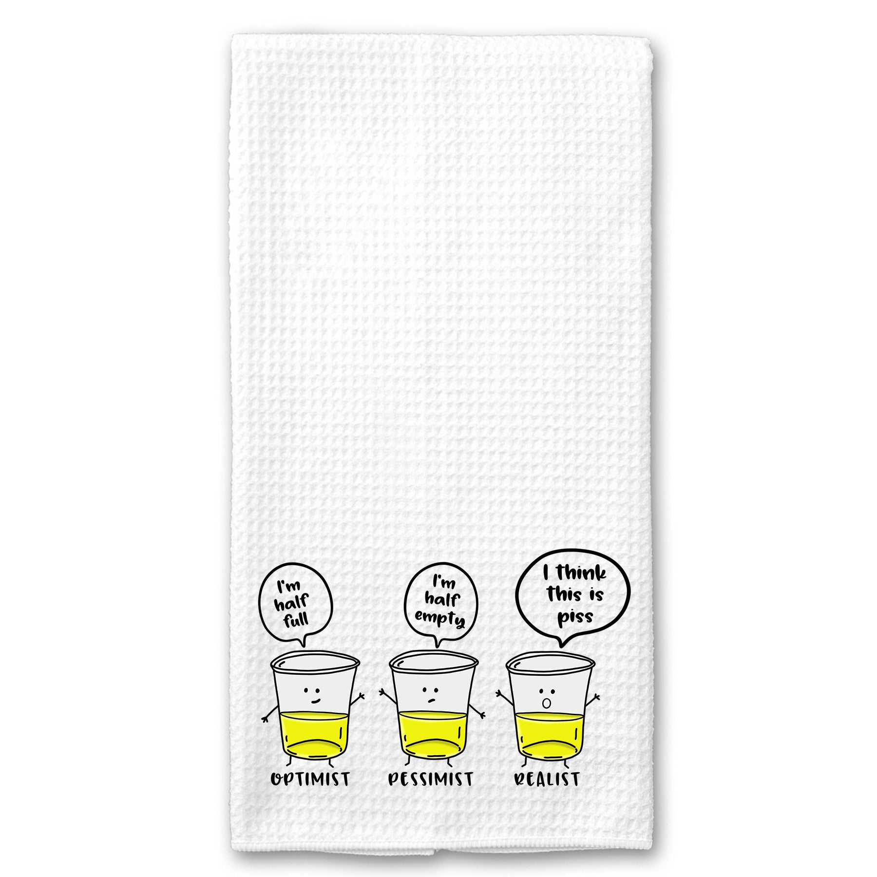 Optimist, Persist, Realist Towel