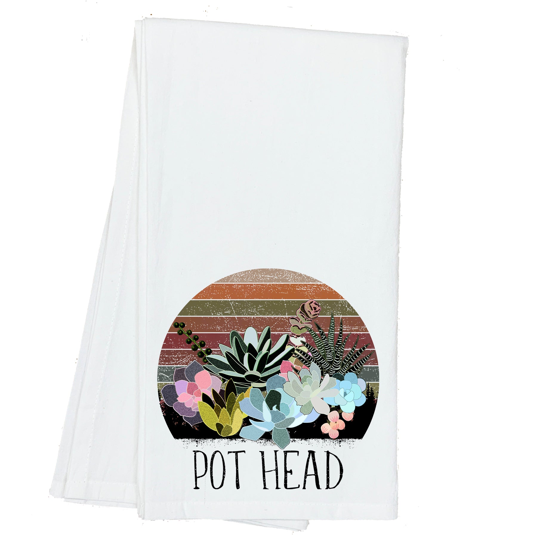 Pot Head Succulent Towel