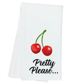 Pretty Please (with Cherries on Top) Towel