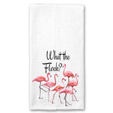 What the Flock? Flamingo Towel