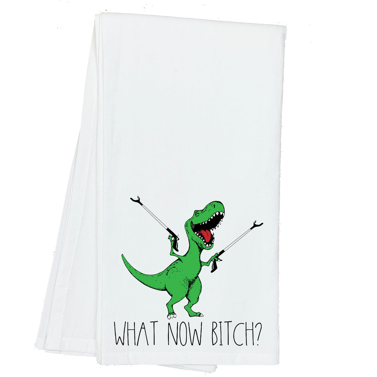What Now, Bitch? T-rex Towel