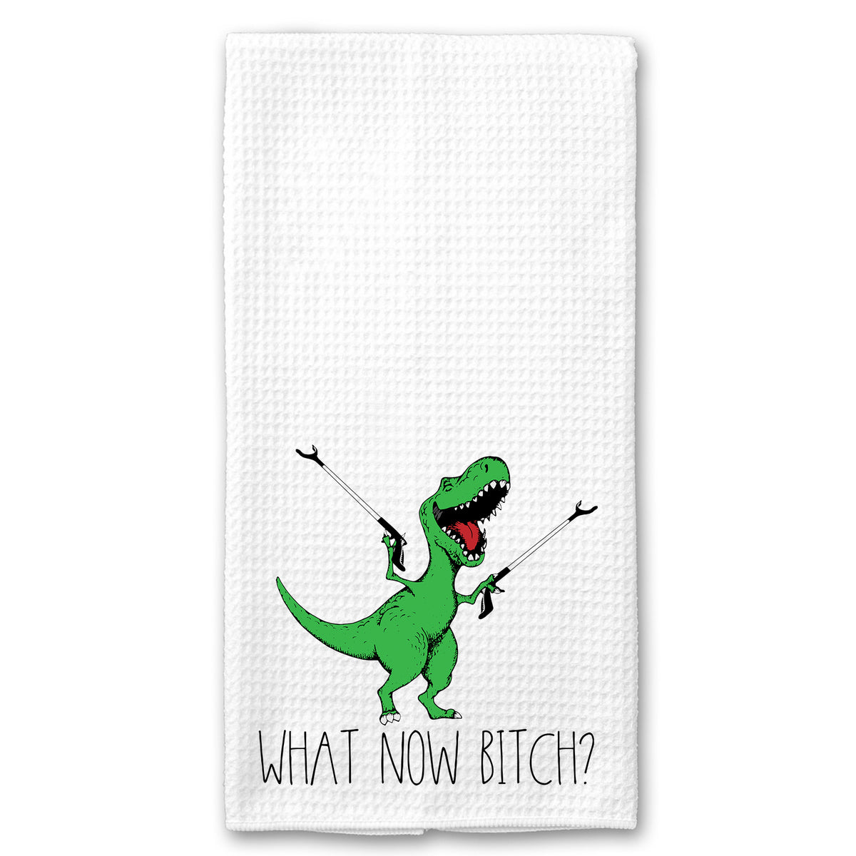 What Now, Bitch? T-rex Towel