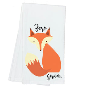 Zero Fox Given Towel