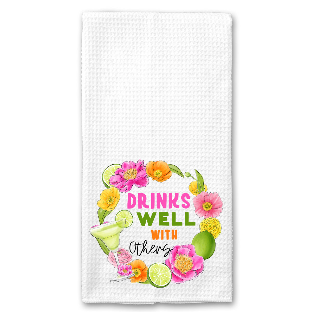 Drinks well with Others Tropical Drink Towel