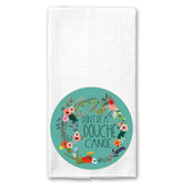 Don't be a Douche Canoe Floral Towel