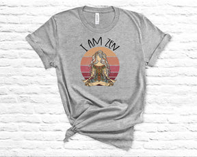 I am Zen Funny Yoga T-Shirt