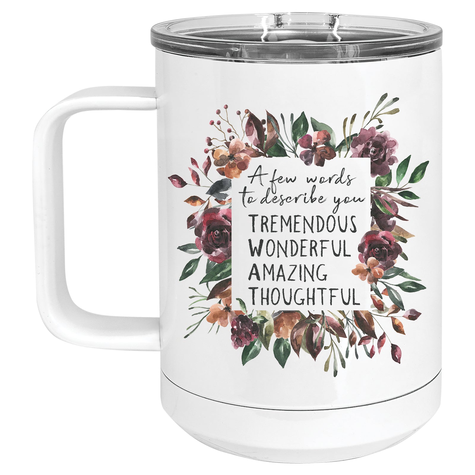 T-W-A-T Wreath Mug