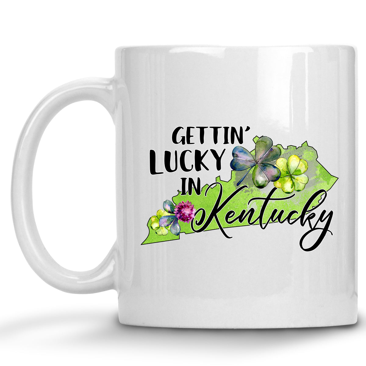 Gettin' Lucky in Kentucky Mug