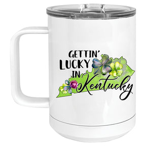 Gettin' Lucky in Kentucky Mug