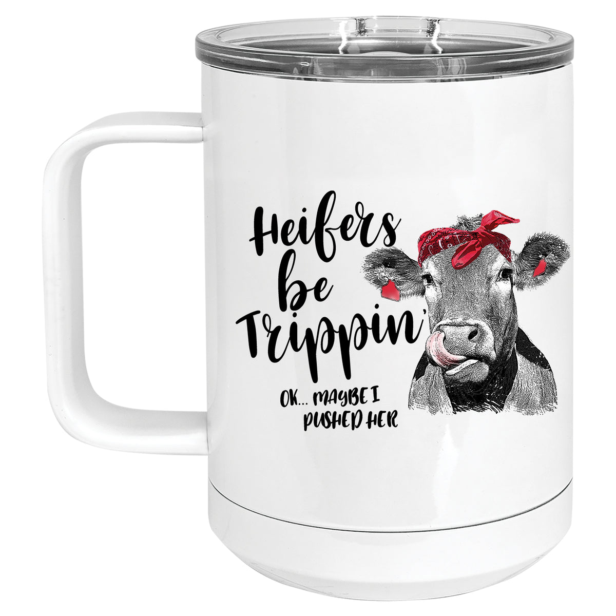 Heifers bet Trippin' Ok, maybe I Pushed Her Mug