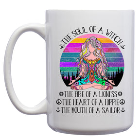 Soul of a Which Retro Yoga Mug