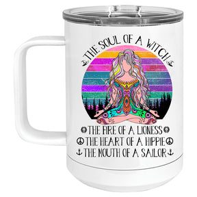 Soul of a Which Retro Yoga Mug