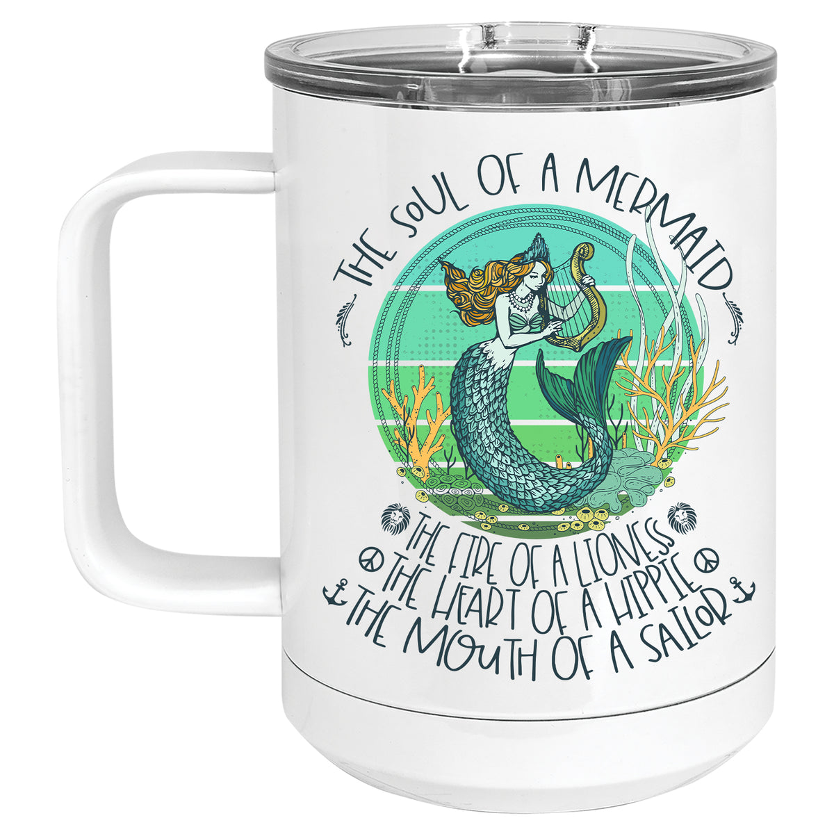 Soul of a Mermaid Retro Mug