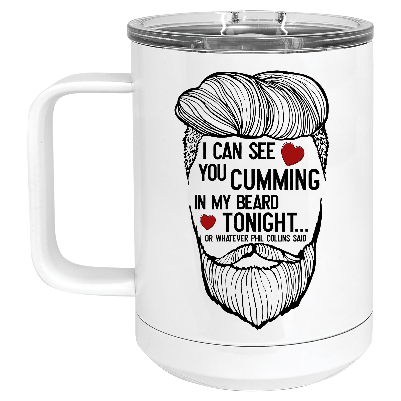 I can see you Cumming in my Beard Tonight Mug