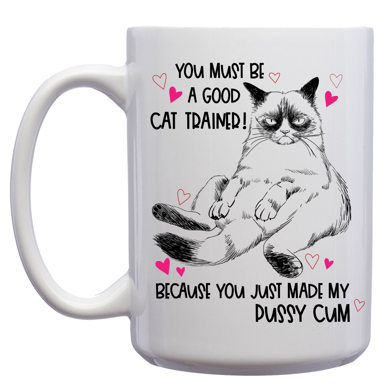 You Must be a Good Trainer, Because you just made my Puss Cum Mug