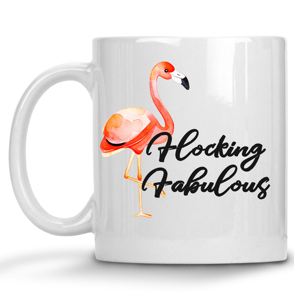 Flocking Fabulous Flamingo Mug