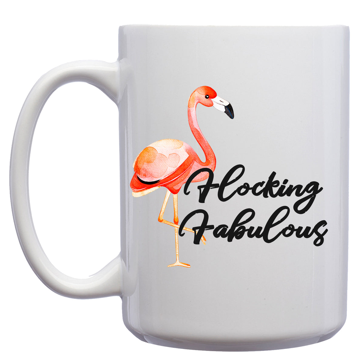 Flocking Fabulous Flamingo Mug