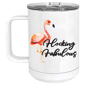 Flocking Fabulous Flamingo Mug