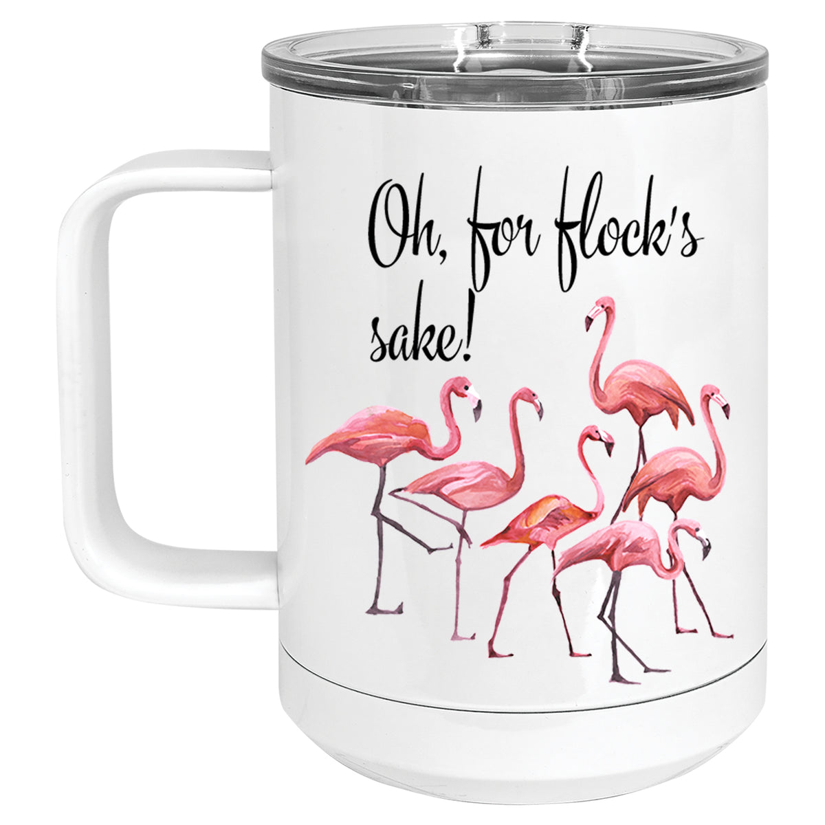 Oh for Flocks Sake! Flamingo Mug