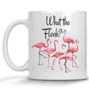 What the Flock! Flamingo Mug