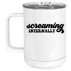 Screaming Internally Mug