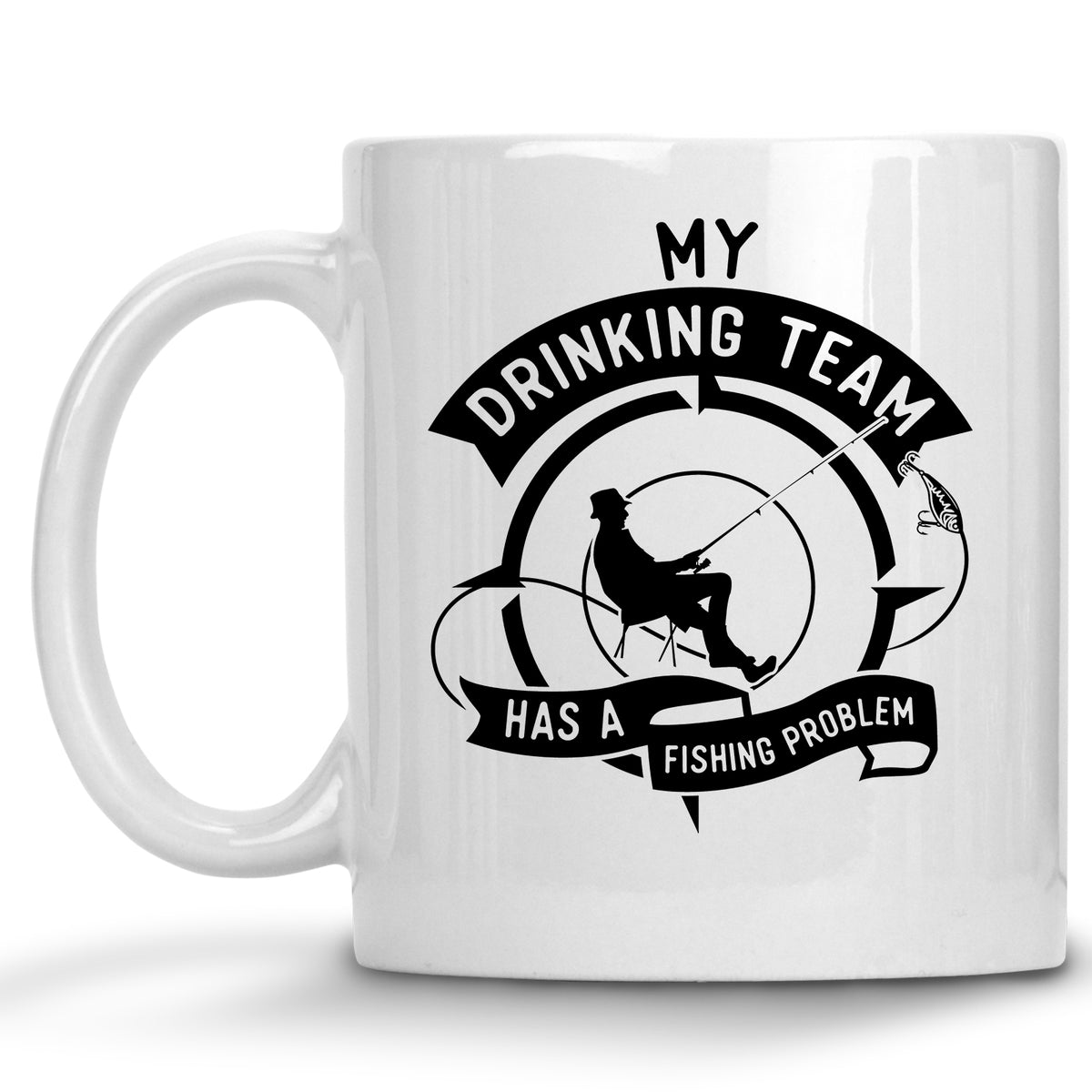 My Drinking Team has a Hunting Problem Mug