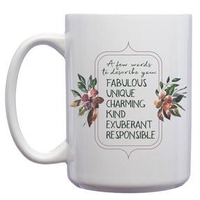 F-U-C-K-E-R Wreath Mug