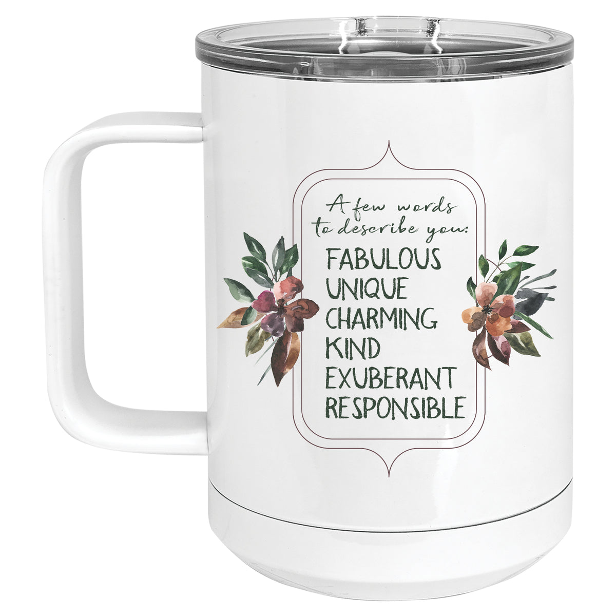 F-U-C-K-E-R Wreath Mug