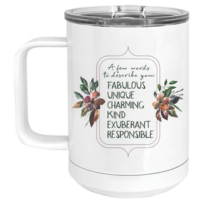 F-U-C-K-E-R Wreath Mug