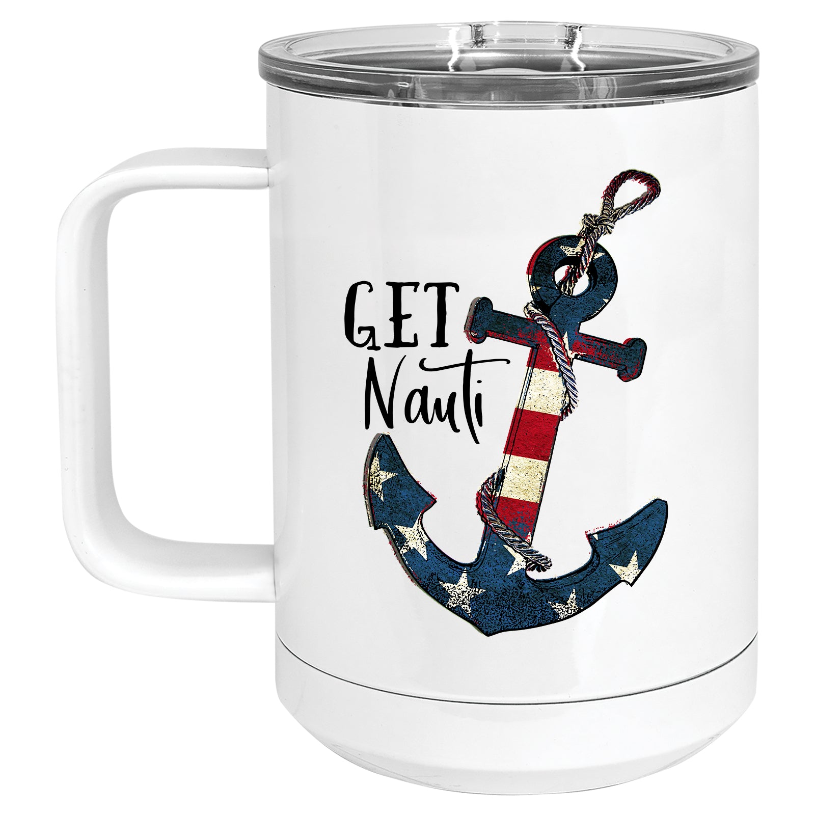 Get Nauti Nautical Anchor Mug