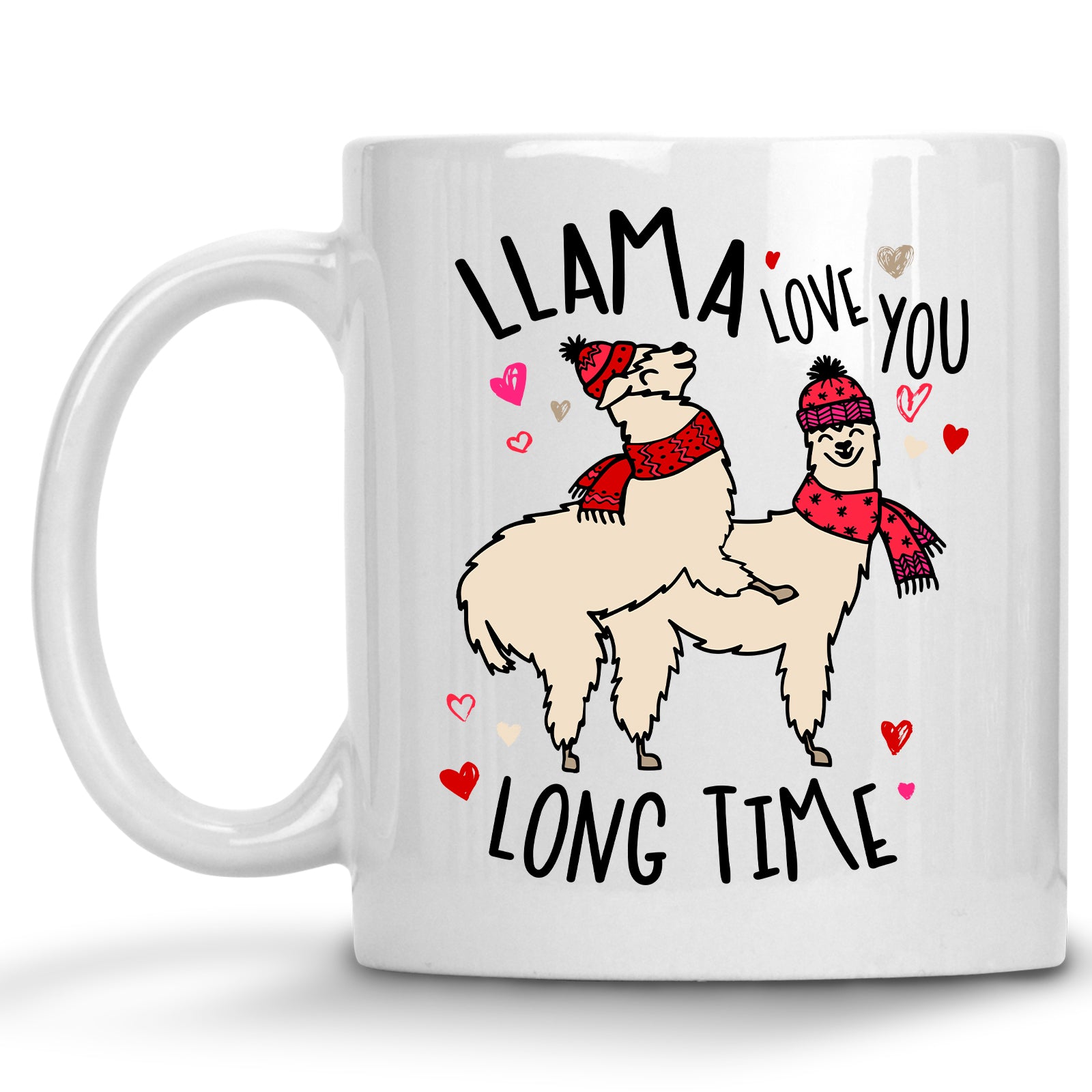 Llama Love you Long Time Mug