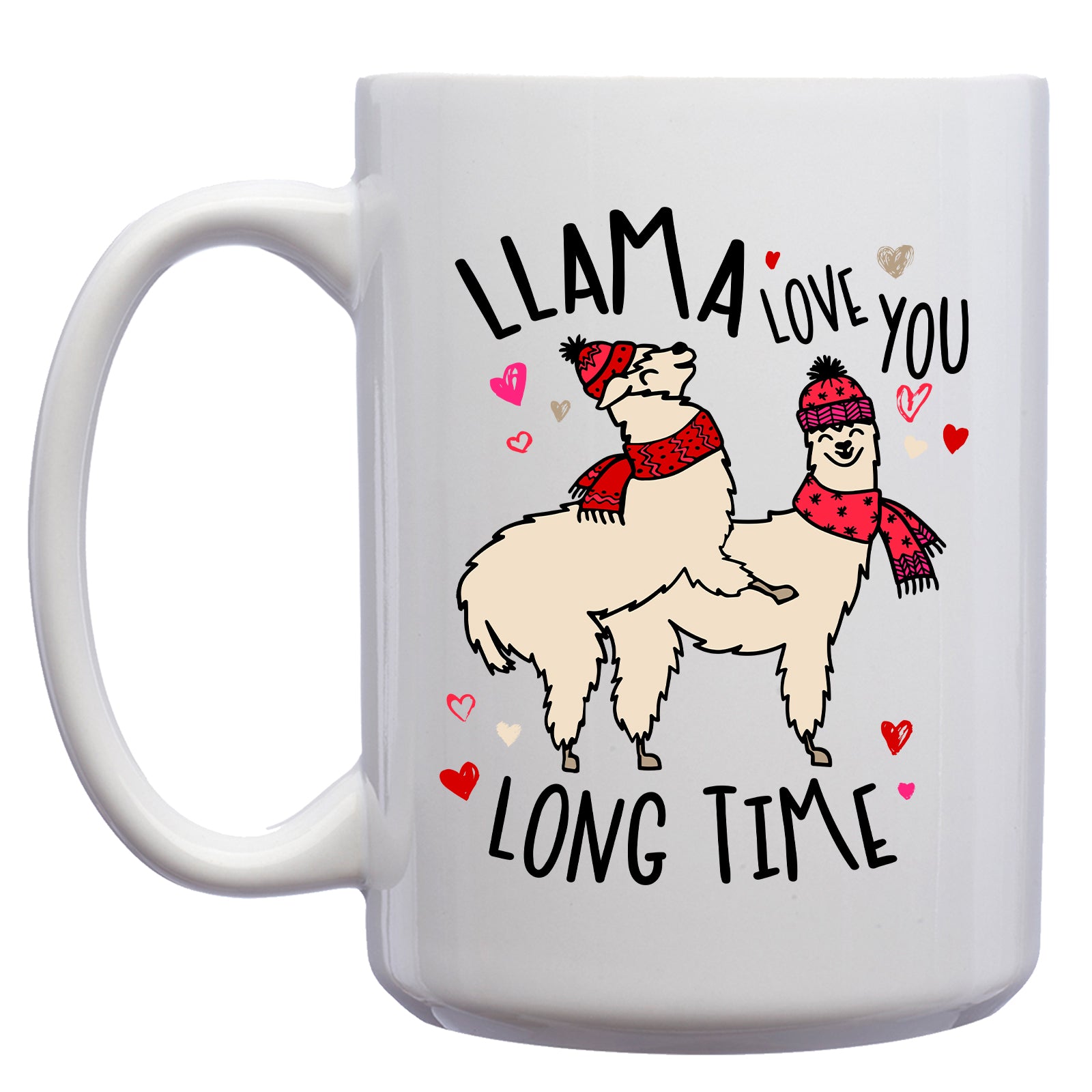 Llama Love you Long Time Mug